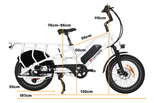 Leitner Atlas 20" Fat Tyre Cargo Electric Bike