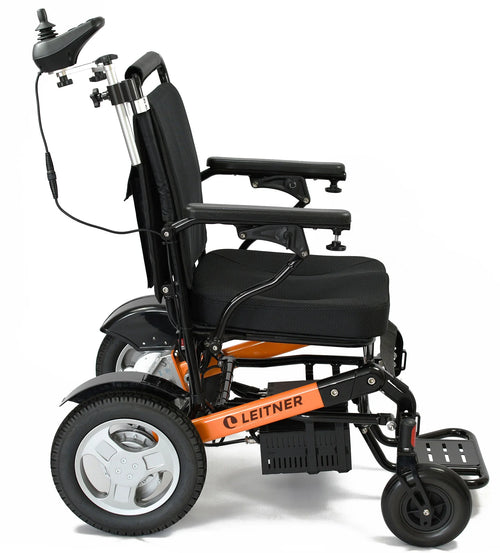 Adjustable Joystick Backrest Attachment For Leitner Electric Wheelchairs