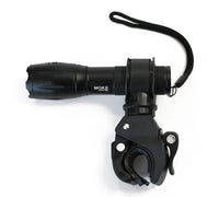 Flashlight and Clamp For Leitner Electric Wheelchairs