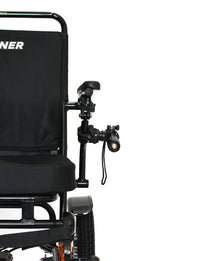 Flashlight and Clamp For Leitner Electric Wheelchairs