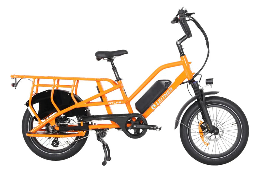 atlas electric bicycle Leitner Atlas 20" Fat Tyre Cargo Electric Bike – Fully Charged