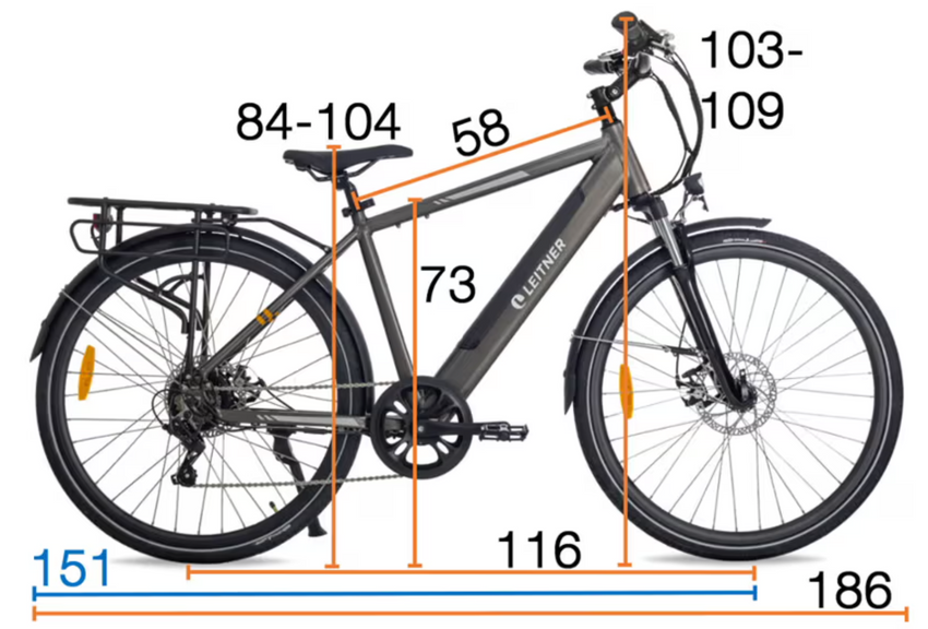 Leitner Santorini 700c Step-Over Ebike