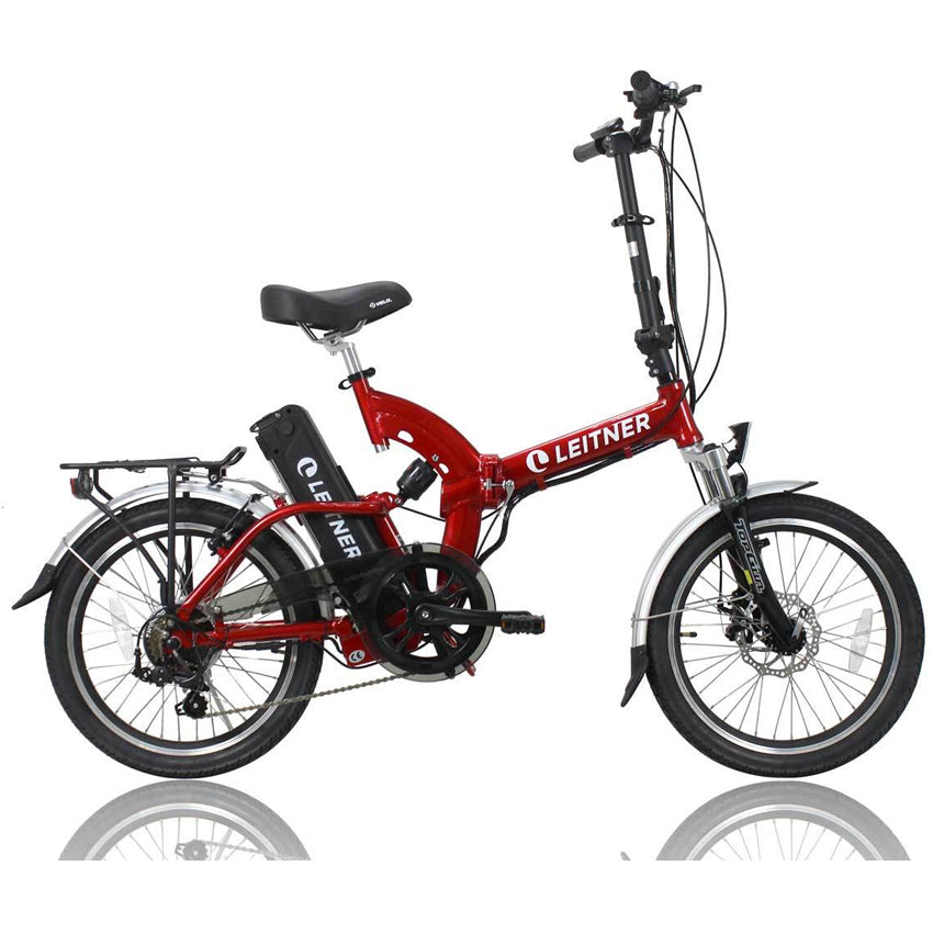 leitner electric folding bicycle 20" Dual Suspension Ebike Leitner SuperT | 20" Electric