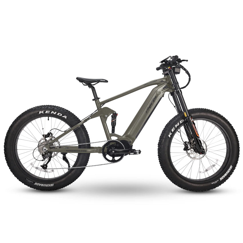 Challenger Fat Tyre 1,000W Electric Mid Drive Mountain Bike – Ampd Brothers  Electric